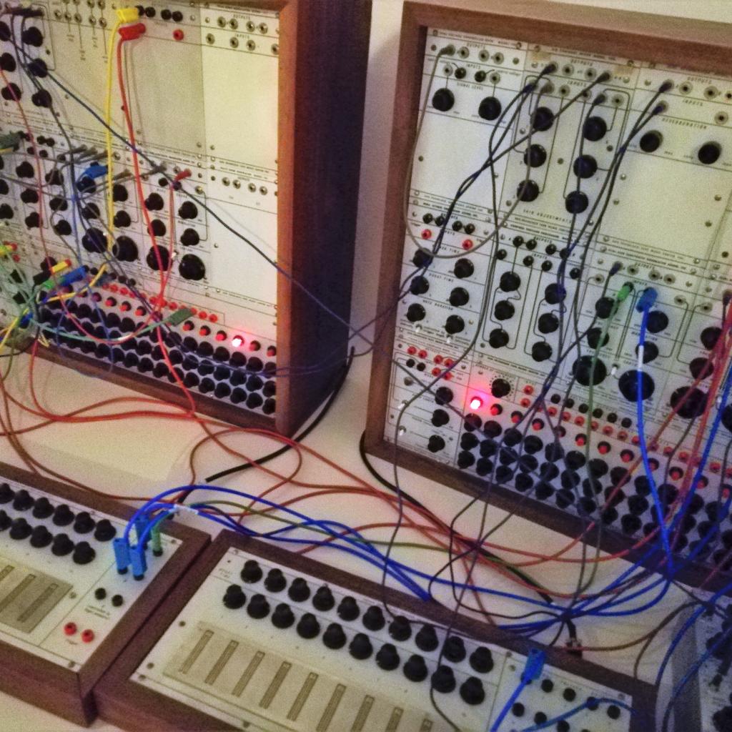 Ernst Kreneks Buchla Modular Synthesizer