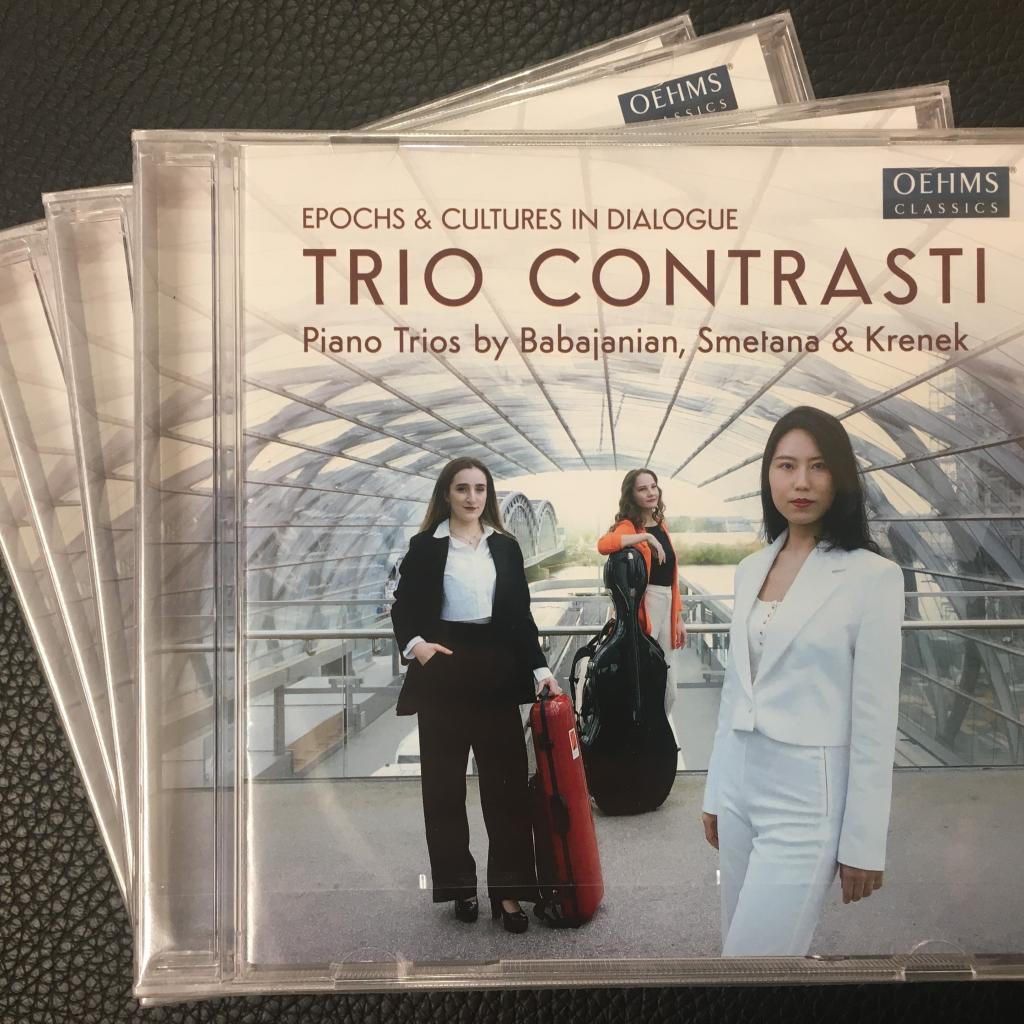 CD Cover Trio Contrasti Krenek Triophantasie