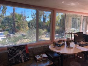 Krenek Haus Palm Springs Arbeitszimmer