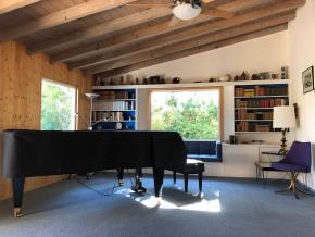 Klavierzimmer Krenek Haus Palm Springs Bösendorfer